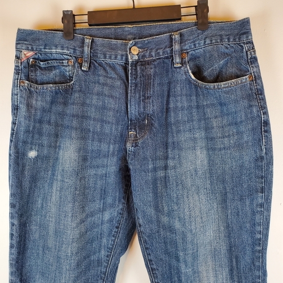 Ralph Lauren Denim & Supply Slouch Fit Straight Leg Denim Jeans Pants 36x30 Mens - Picture 3 of 14